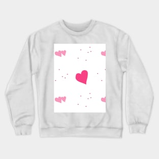 Hearts, romance, feeling, love, emotions Crewneck Sweatshirt